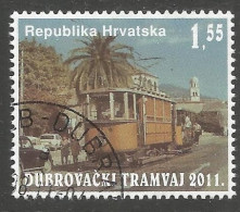 HR 2011 TRAMWAY, HRVATSKA CROATIA, 1v, Used - Tranvie