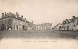 FRANCE - Courtalain - Place Du Ballet - La Mairie - Carte Postale Ancienne - Courtalain