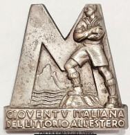 FASCISMO FIUME D’ITALIA QUARNARO ARDITI DISTINTIVO SQUADRISTA FIUME VENTENNIO 1919.1943 - Italie