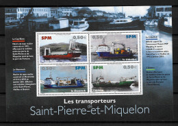 SAINT PIERRE ET MIQUELON , BF No 10  NEUF ,  **  , SANS CHARNIERE , TTB . - Blocs-feuillets