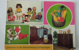 Schleusingen, Kr. Suhl, Museum Bertholdsburg, DDR-Puppen, Spielzeug, 1982 - Schleusingen