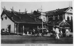 PENANG - CHINESE TEMPLE - PITT Street - 1950 ? - Maleisië