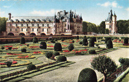 FRANCE - Chenonceaux - Le Château - La Tour Des Marques - Vus Du Jardin De Diane De Poitiers - Carte Postale Ancienne - Chenonceaux