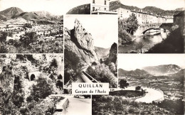 FRANCE - Quillan - Gorges De L'Aude - Le Pont Vieux  Sur L'Aude - Le Défilé De Pierre Lys - Carte Postale Ancienne - Otros & Sin Clasificación