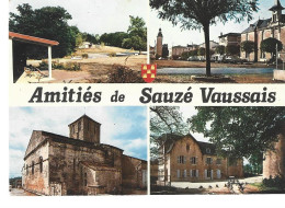 79 - SAUZE VAUSSAIS - Amitiés De Sauzé Vaussais  (4 Vues) - Sauze Vaussais