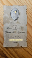 1904 BAYONNE GERMAINE SUZANNE PREMIERE COMMUNION FAIRE PART - Communie