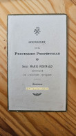 1920 TOULOUSE PROFESSION PERPETUELLE SOEUR MARIE REGINALD DOMINICAINE IMMACULEE CONCEPTION - Images Religieuses