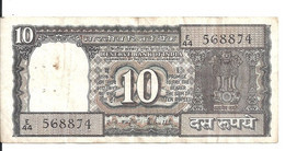 INDE 10 RUPEES ND1997 VF P 60A - Inde