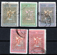 ⁕ Romania 1906 ⁕ Wohlfahrt Mi.173-176 Charity Issue ⁕ 5v Used - Gebraucht