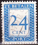 1958 Strafportzegels 24 Cent Gestempeld NVPH P 94 - Postage Due