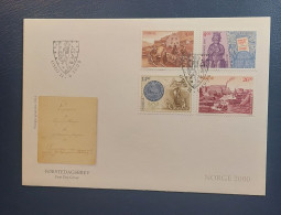 Norway FDC 1999  Michel Nr 1313-1316 - FDC