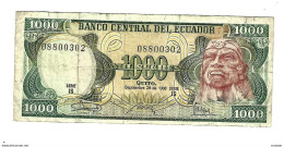 *ecuador 1000 Sucres 1986  125a - Equateur