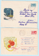 USSR 1969.0923-0930. New Year Greetings. Prestamped Covers (2), Used - 1960-69