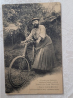 Madame Delait     ,  Femme à Barbe  , Cycliste , Membre Du Cycle Thaonnais - Other & Unclassified