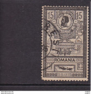 Romania 1903 - Nouvel Hotel Des Postes / Charles I Mi No 154 Et Yv No 145 Used - Gebraucht