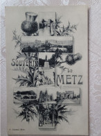 Souvenir De Metz , Croix De Lorraine - Metz