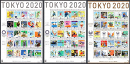 Japon Nippon 2021 10545/69 Jeux Olympiques Et Paralympiques De Tokyo - Verano 2020 : Tokio