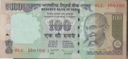 India 100 Rupees - FANCY NUMBER/- (300100) Note- UNC - Inde