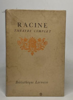 Racine Théatre Complet - Tome 1 - Französische Autoren