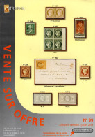 MARCOPHILIE POSTAL STRAPHIL 99 ème  VENTE SUR OFFRES Clôture Samedi 13 Juillet 2013 - Catalogues For Auction Houses
