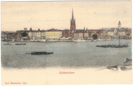 Suède - Riddarholmen - Carte Postale Non Circulée - Suède