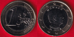 Monaco 1 Euro 2022 Km#194 "Albert II" BiMetallic UNC - Mónaco