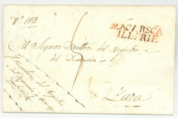 MACARSCA ILLYRIE Pour Zara Zadar 1813 RRR - 1792-1815: Départements Conquis