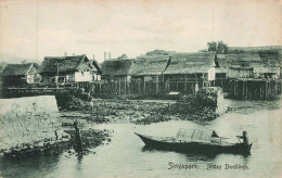 CHINE _S24816_ Singapore - Malay Dwellings - China