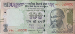 India 100 Rupees - FANCY NUMBER/-(045000) Note- UNC - Inde