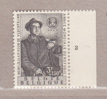 1960 Nr 1126** Plaatnummer:3,uit Reeks Wereldjaar Vluchteling. - ....-1960