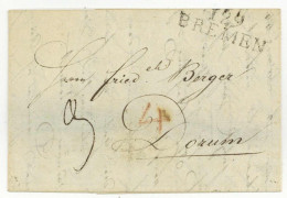 129 BREMEN Pour Dorum 1813 - 1792-1815: Dipartimenti Conquistati