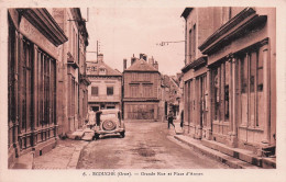 Ecouche - Grande Rue Et Place D'Armes  -  CPA °J - Ecouche