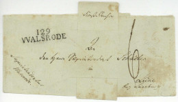 129 WALSRODE Nach Lüne Bei Lüneburg Mit Banderole 1811/1813 RRR - 1792-1815: Conquered Departments