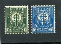 IRELAND/EIRE - 1933  HOLY YEAR  SET  MINT - Unused Stamps