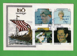 FDC0997- SUÉCIA 1982- FDC (BARCOS - PERSONALIDADES) - Briefe U. Dokumente