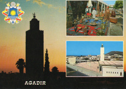 AGADIR, MULTIVUE,  COULEUR REF 13738 CHE - Agadir