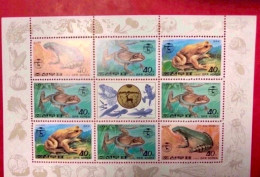 COREE 1992 2 Bloc Neuf ** MNH Mi 3340 3345 Frogs Of KOREA - Grenouilles