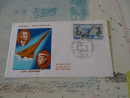 Enveloppe Premier Jour   1970 -  Mermoz  Saint Exupéry  Série Aérienne - Collections (sans Albums)