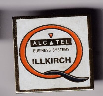 Pin's Alcatel Business Systems Illkrich Réf 8741 - Telecom Francesi