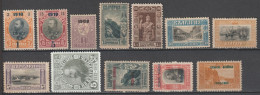 BULGARIE - 1909/1913 -  YVERT N° 72+77/78+79+86/88+90+91+94/95+99 * MH - COTE = 107 EUR - Neufs