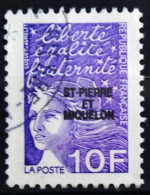 SAINT PIERRE ET MIQUELON                   N° 661                  OBLITERE - Usados