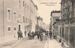 Clermont L'hérault * école Supérieure * Rue Village Groupe Scolaire Enfants - Clermont L'Hérault