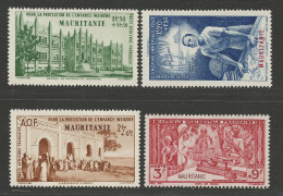 MAURITANIE PA Série Complète N° 6 à 9 NEUF** LUXE SANS CHARNIERE / Hingeless / MNH - Andere & Zonder Classificatie