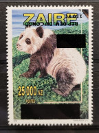 République Démocratique Du Congo - 1731 - Variété - Surcharge Inversée - Inverted Overprint - Panda - 1999 - MNH - Nuovi
