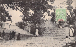 SENEGAL - Dakar - Village Lebou - Animé - Carte Postale Ancienne - Sénégal