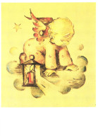 ILLUSTRATION, HUMMEL, WATCHFUL ANGEL, NR. 62.1451, CHILD, CANDLE, SIGNED, POSTCARD - Hummel