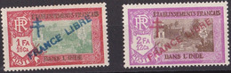 Inde - YT N° 164 Et 165 ** - Neuf Sans Charnière - 1941 / 1943 - Unused Stamps