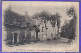 Carte Postale 28. Jouy  Maison Commune  Près De Chartes  Très Beau Plan - Jouy