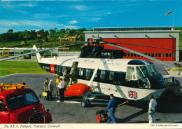 THE PENZANCE HELIPORT      CORNWALL  ZIE AFBEELDINGEN - Helicopters