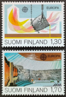 FINLANDE / YT 890 - 891 / SIDERURGIE - EGLISE HELSINKI - EUROPA / NEUFS ** / MNH - Ungebraucht